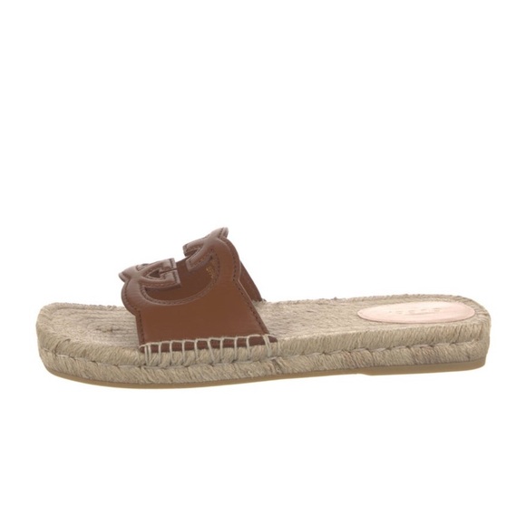 Gucci Leather Slides - Picture 1 of 5
